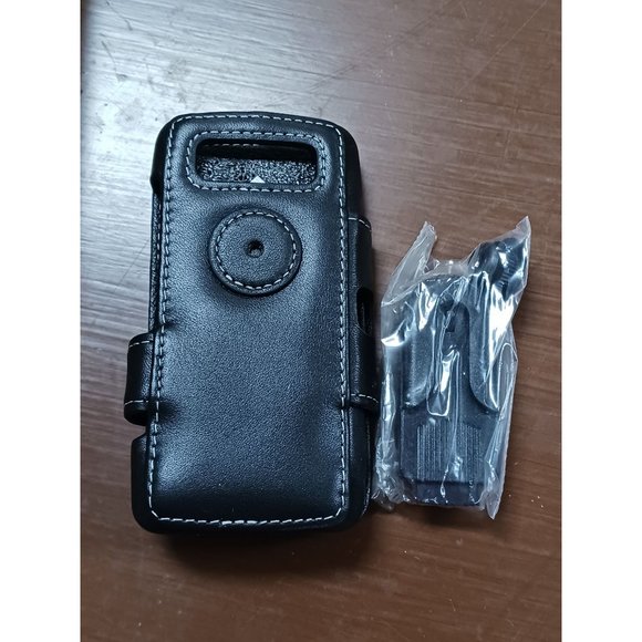 Monaco Genuine Cases Leather Case BlackBerry Torch 9850/9860 Book/Black NEW - Picture 2 of 9